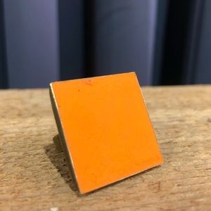 Unisex Handcrafted Adjustable Concrete Ring